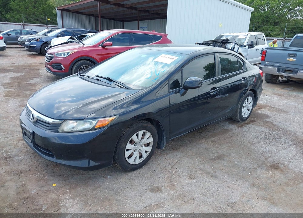 2012 HONDA CIVIC VIN: 19XFB2F55CE097811