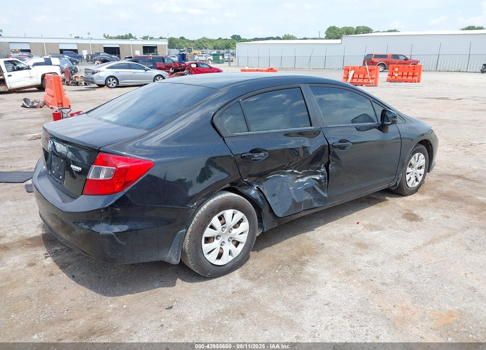 2012 HONDA CIVIC VIN: 19XFB2F55CE097811