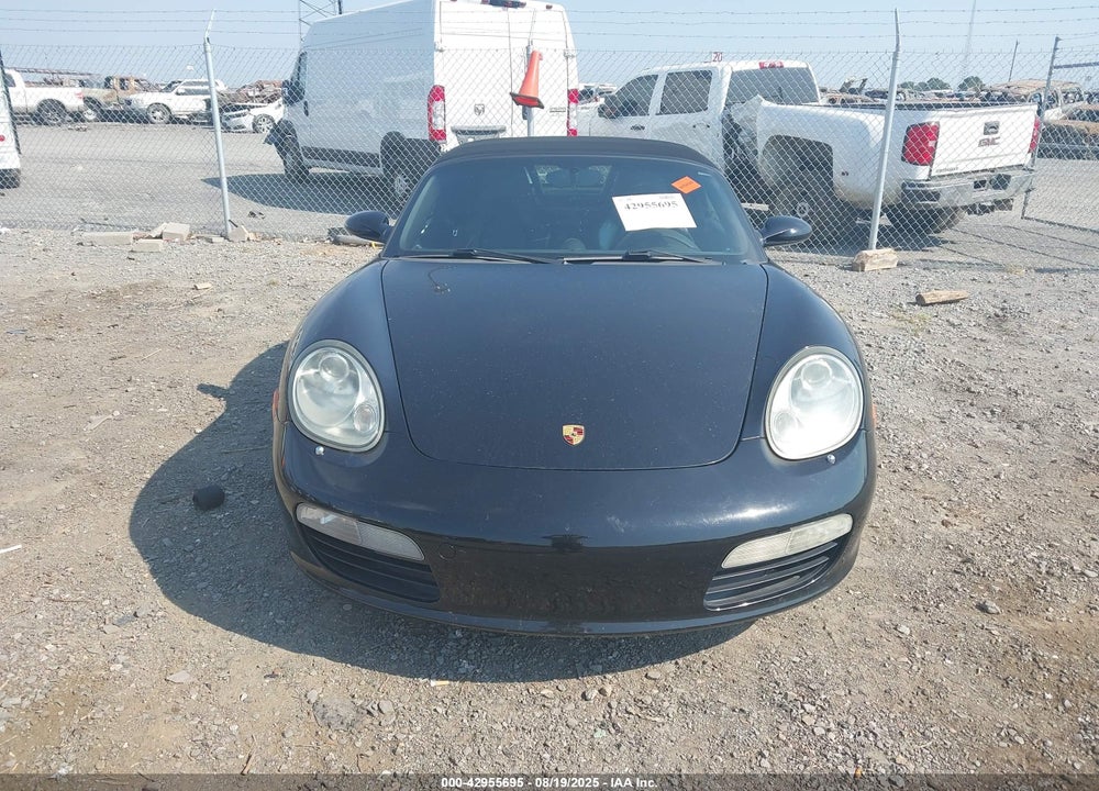 2008 PORSCHE BOXSTER VIN: WP0CA29858U711356