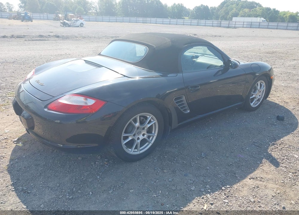 2008 PORSCHE BOXSTER VIN: WP0CA29858U711356
