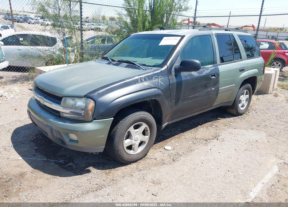2003 CHEVROLET TRAILBLAZER LT VIN: 1GNDS13S832222204