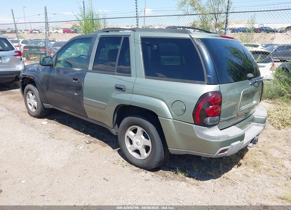 2003 CHEVROLET TRAILBLAZER LT VIN: 1GNDS13S832222204