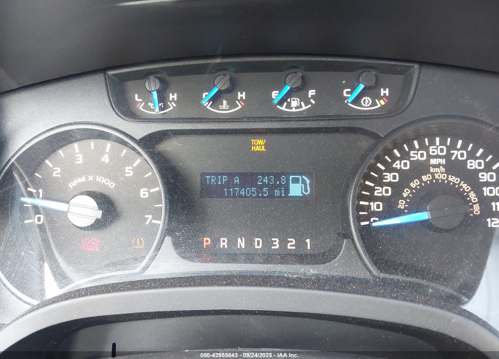 2013 FORD F-150 XL VIN: 1FTNF1CF5DKE52790