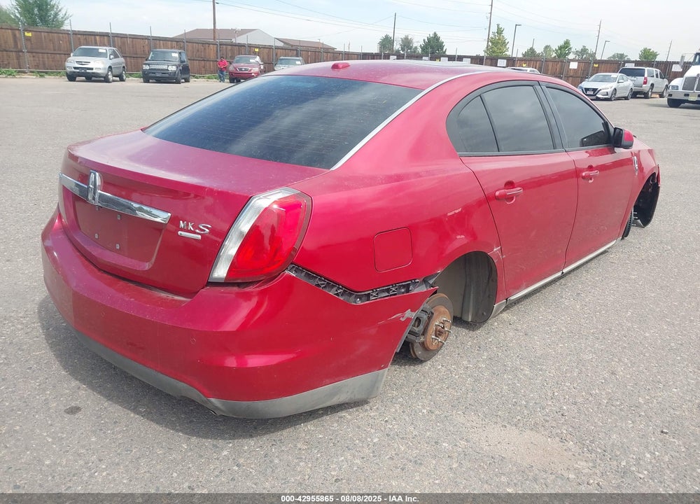 2011 LINCOLN MKS VIN: 1LNHL9FTXBG613104