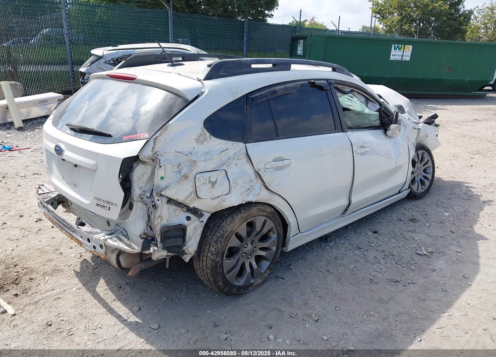 2014 SUBARU IMPREZA VIN: JF1GPAU66E8268645
