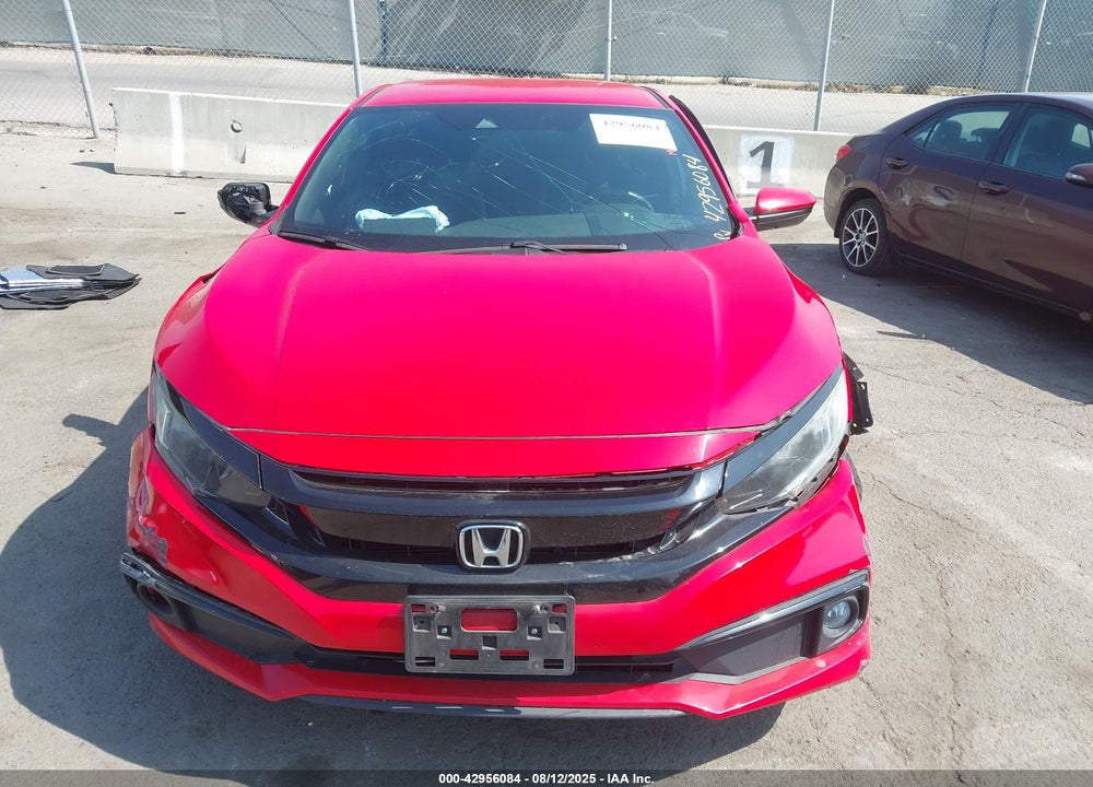 2020 HONDA CIVIC VIN: 2HGFC2F8XLH509444