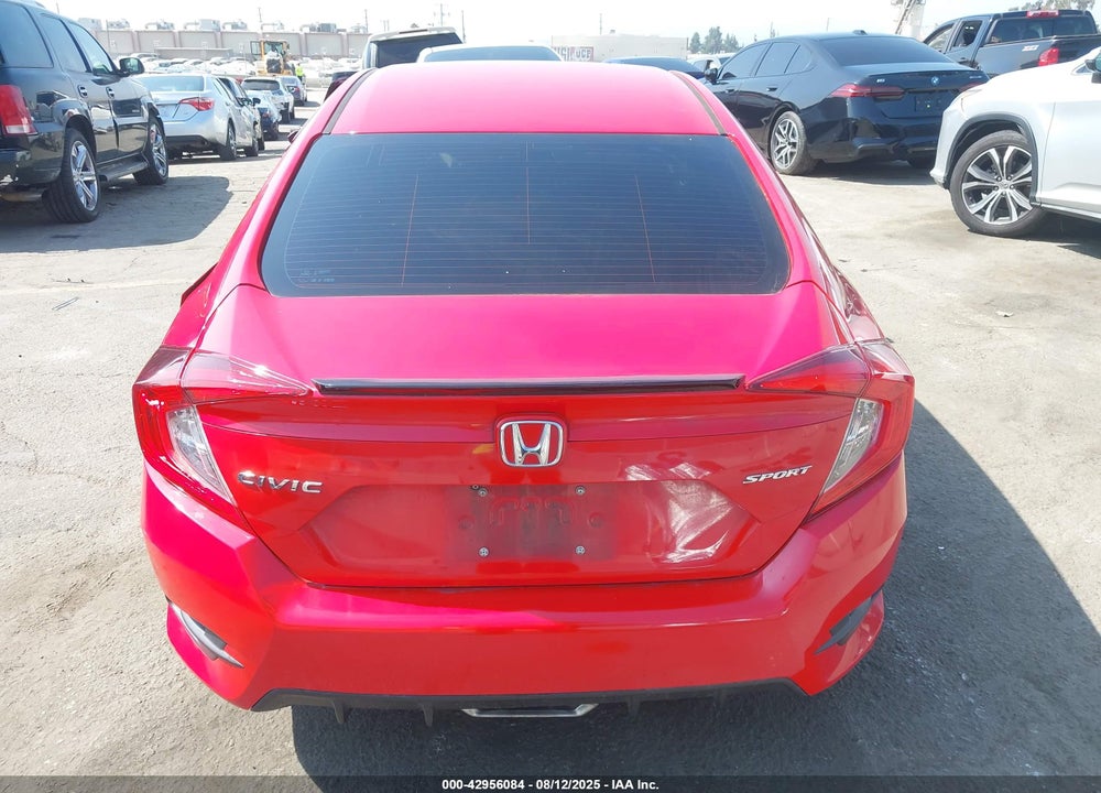 2020 HONDA CIVIC VIN: 2HGFC2F8XLH509444