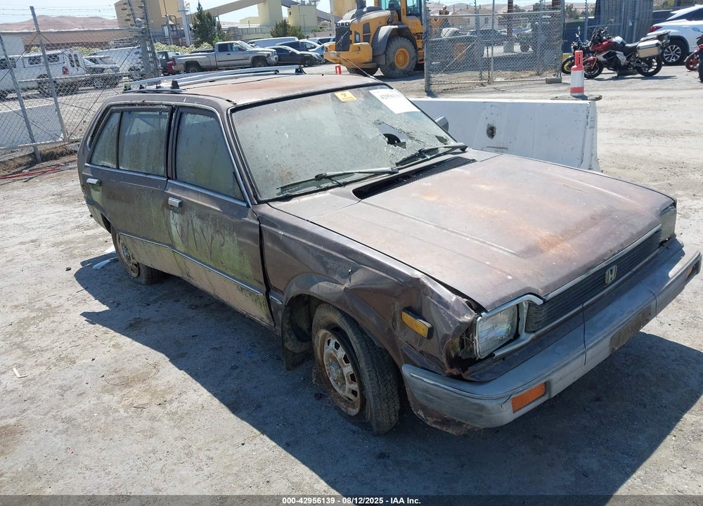1982 HONDA CIVIC DELUXE VIN: JHMWD5527CS002132