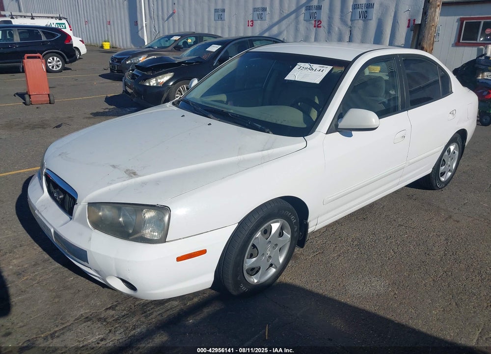 2003 HYUNDAI ELANTRA GLS/GT VIN: KMHDN45D73U579843