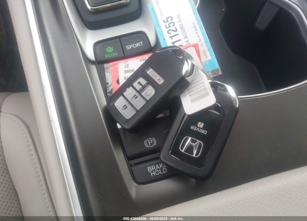 2021 HONDA ACCORD VIN: 1HGCV3F53MA011255