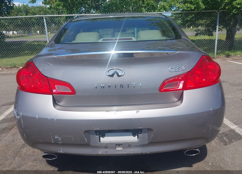 2007 INFINITI G35 SPORT VIN: JNKBV61E87M703404
