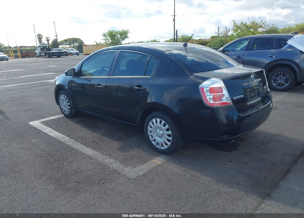 2007 NISSAN SENTRA VIN: 3N1AB61E27L652002