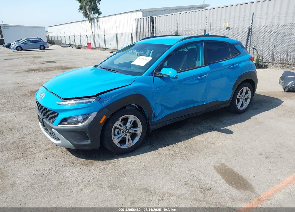 2022 HYUNDAI KONA SEL VIN: KM8K62AB6NU857695