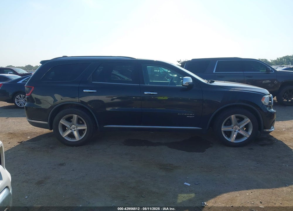2014 DODGE DURANGO VIN: 1C4RDHEG3EC576395