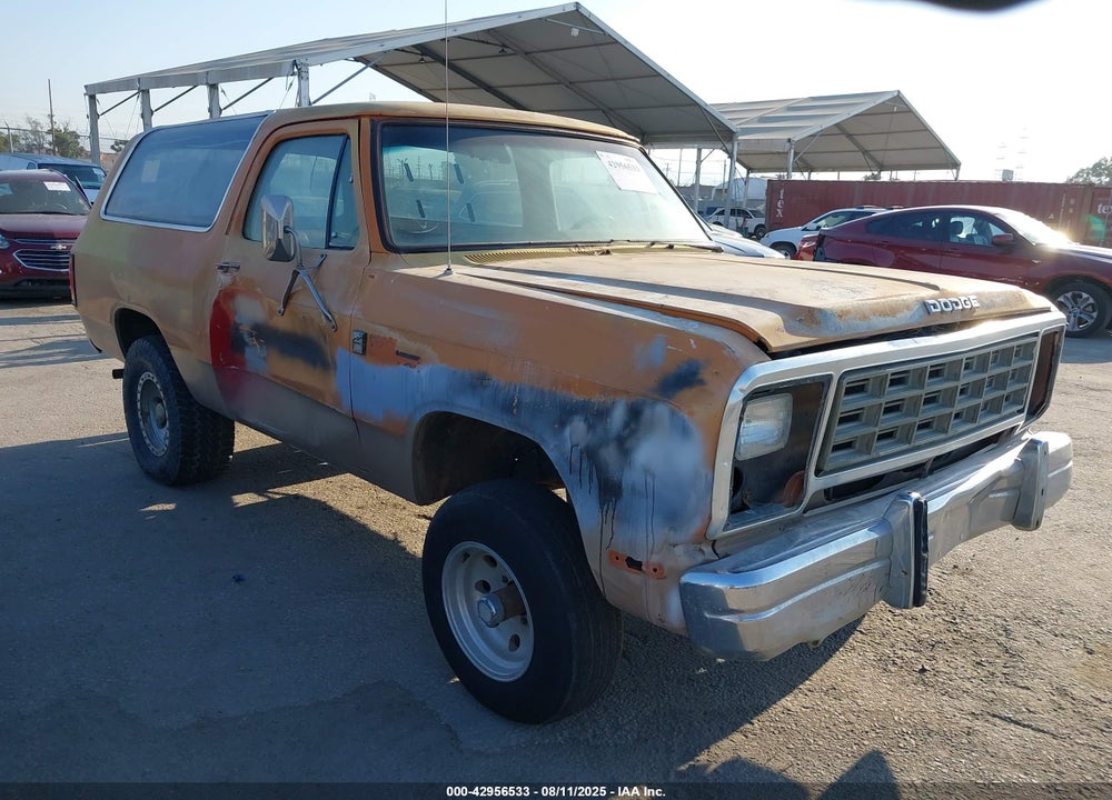 1982 DODGE RAMCHARGER AW-100 VIN: 1B4GW12R5CS265968