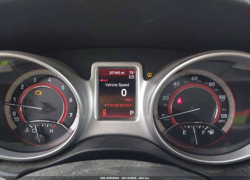 2013 DODGE JOURNEY VIN: 3C4PDCBG6DT692126