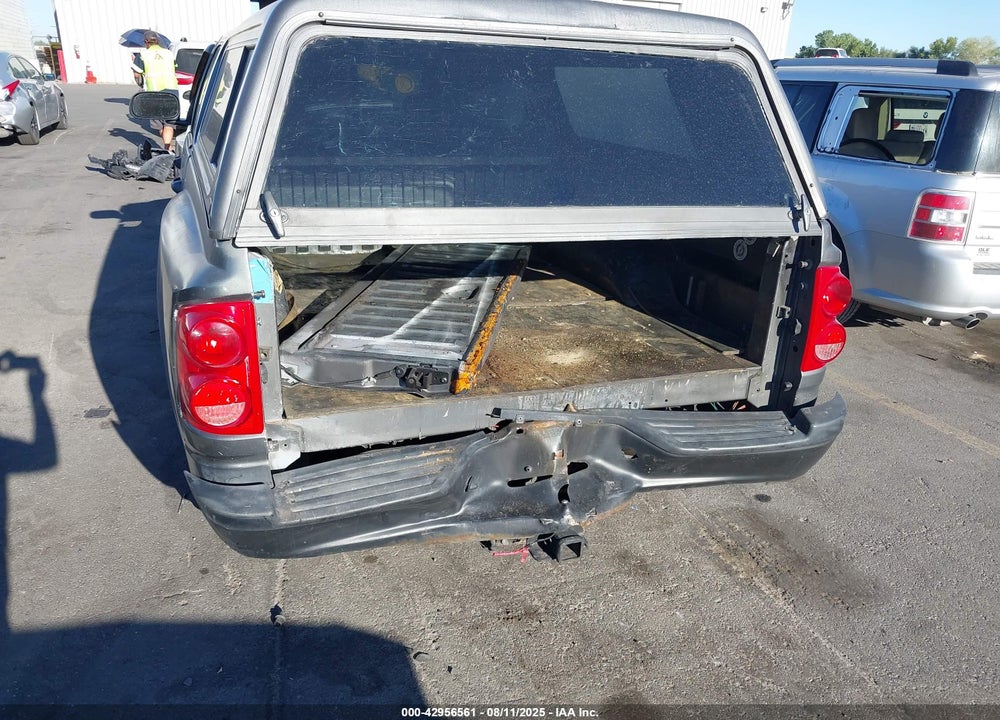 2007 DODGE DAKOTA LARAMIE VIN: 1D7HW58P37S204067