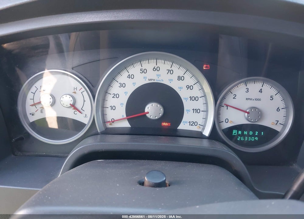 2007 DODGE DAKOTA LARAMIE VIN: 1D7HW58P37S204067