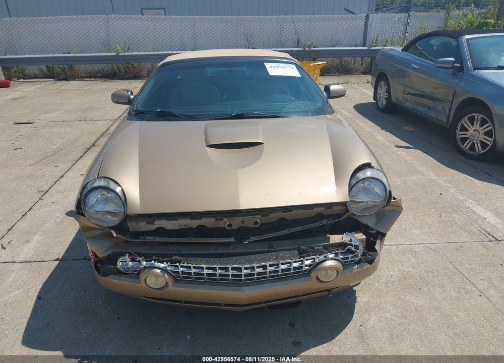2005 FORD THUNDERBIRD 50TH ANNIVERSARY VIN: 1FAHP60A05Y108210