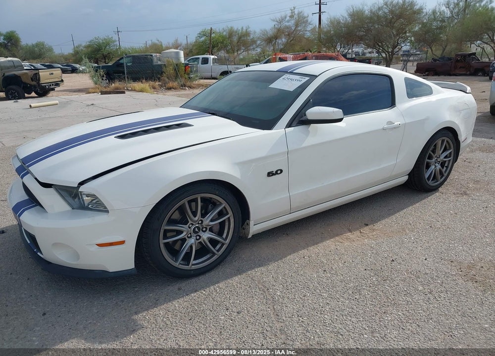 2013 FORD MUSTANG GT VIN: 1ZVBP8CF2D5229174