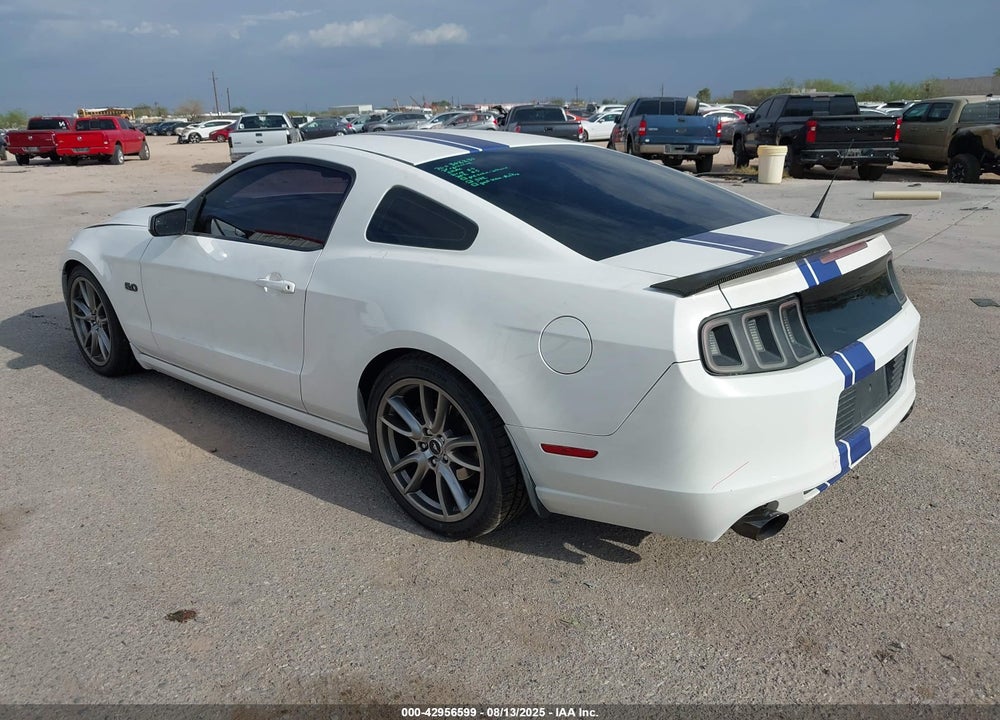 2013 FORD MUSTANG GT VIN: 1ZVBP8CF2D5229174