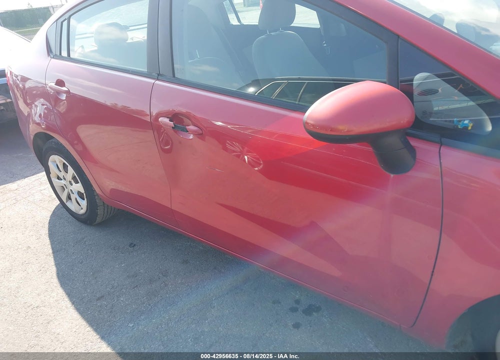 2012 KIA RIO VIN: KNADM4A38C6087943
