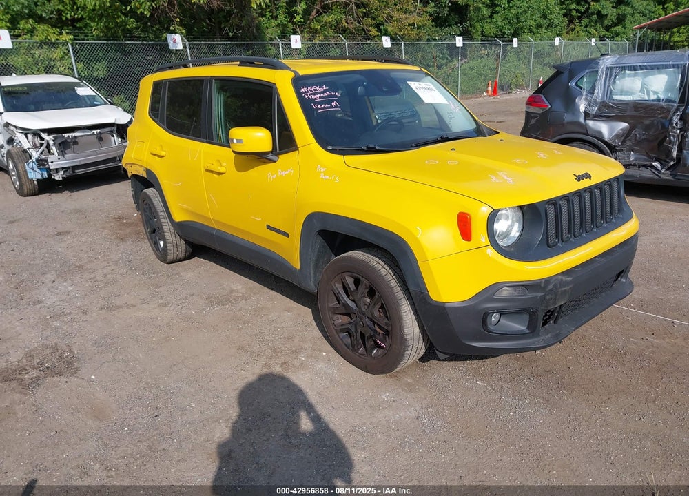 2017 JEEP RENEGADE ALTITUDE 4X4 VIN: ZACCJBBB7HPE76594