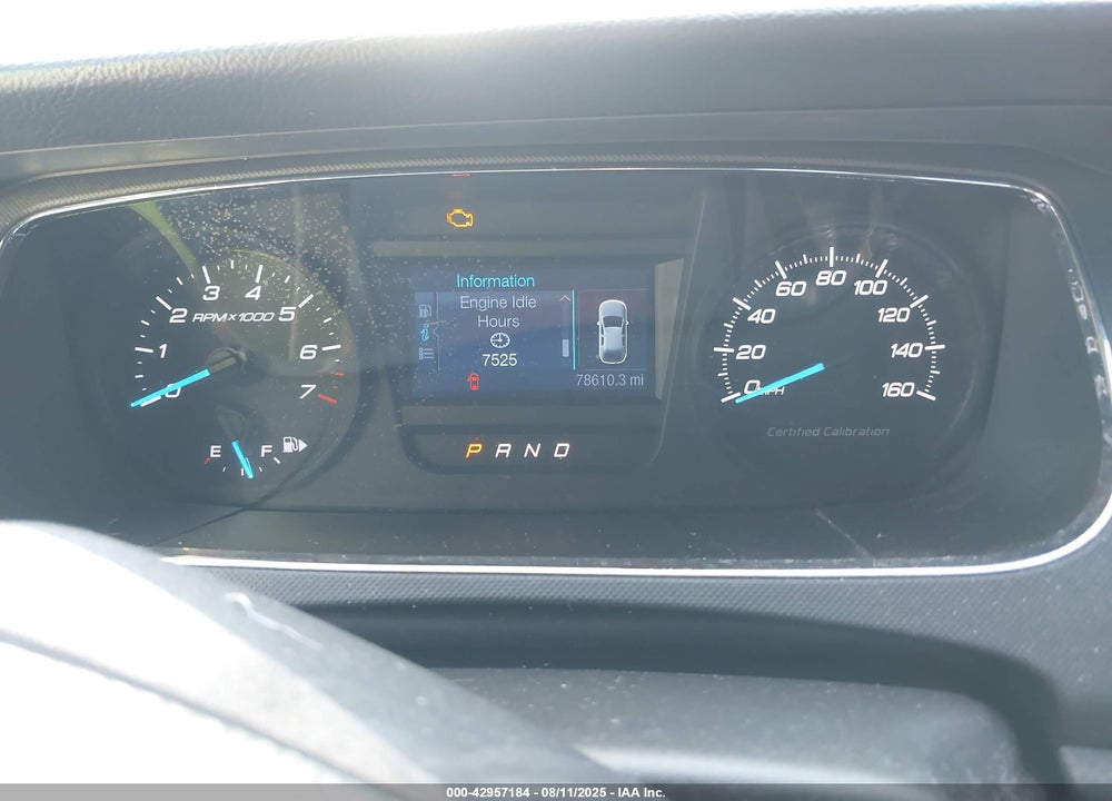 2015 FORD POLICE INTERCEPTOR UTILITY VIN: 1FAHP2MK6FG124284
