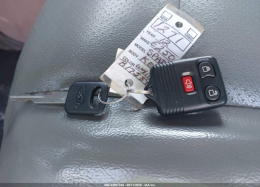 2012 FORD E-250 COMMERCIAL VIN: 1FTNE2EL5CDB17589