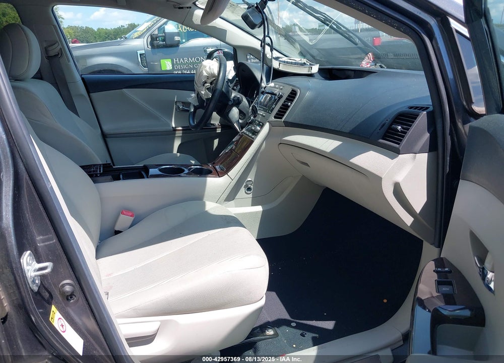 2012 TOYOTA VENZA VIN: 4T3ZK3BBXCU049322