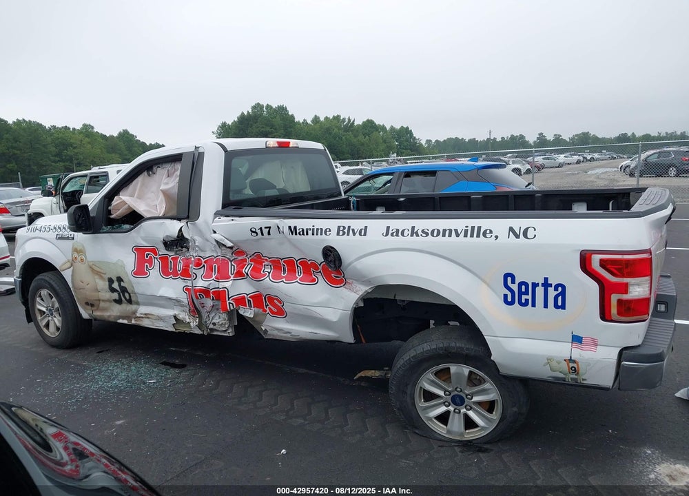 2018 FORD F-150 XL VIN: 1FTMF1CB1JKE63421