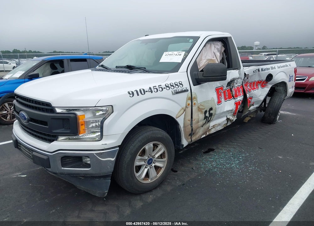 2018 FORD F-150 XL VIN: 1FTMF1CB1JKE63421
