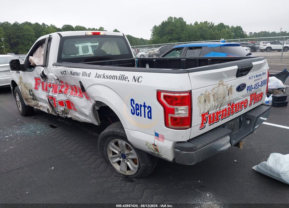 2018 FORD F-150 XL VIN: 1FTMF1CB1JKE63421