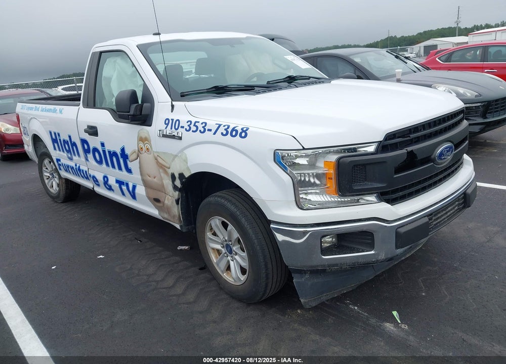 2018 FORD F-150 XL VIN: 1FTMF1CB1JKE63421