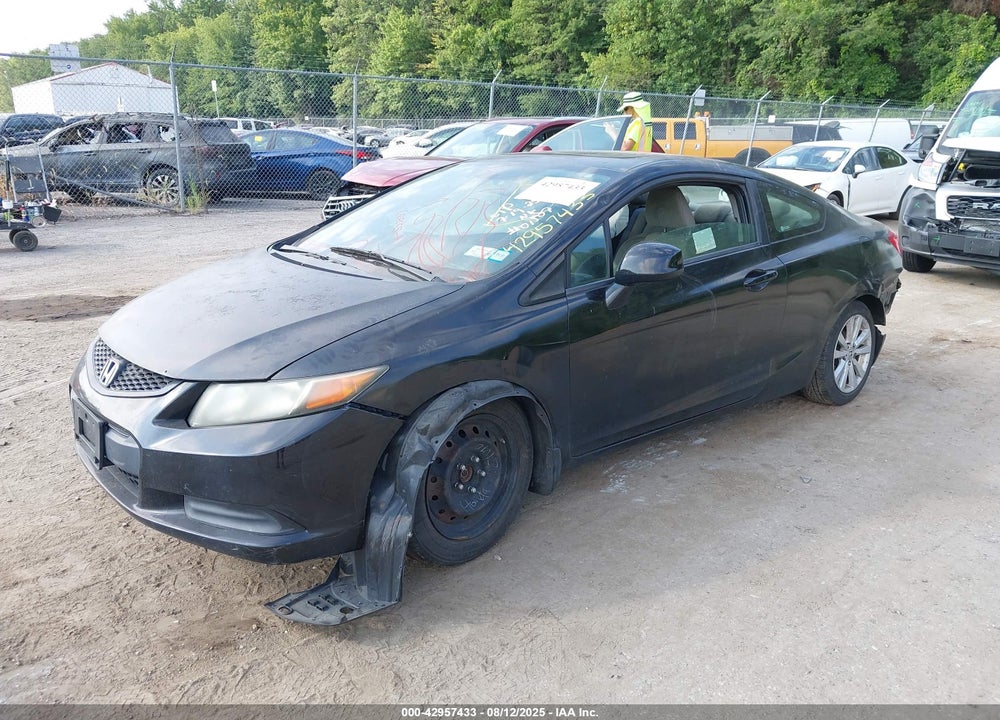 2012 HONDA CIVIC VIN: 2HGFG3B85CH500585