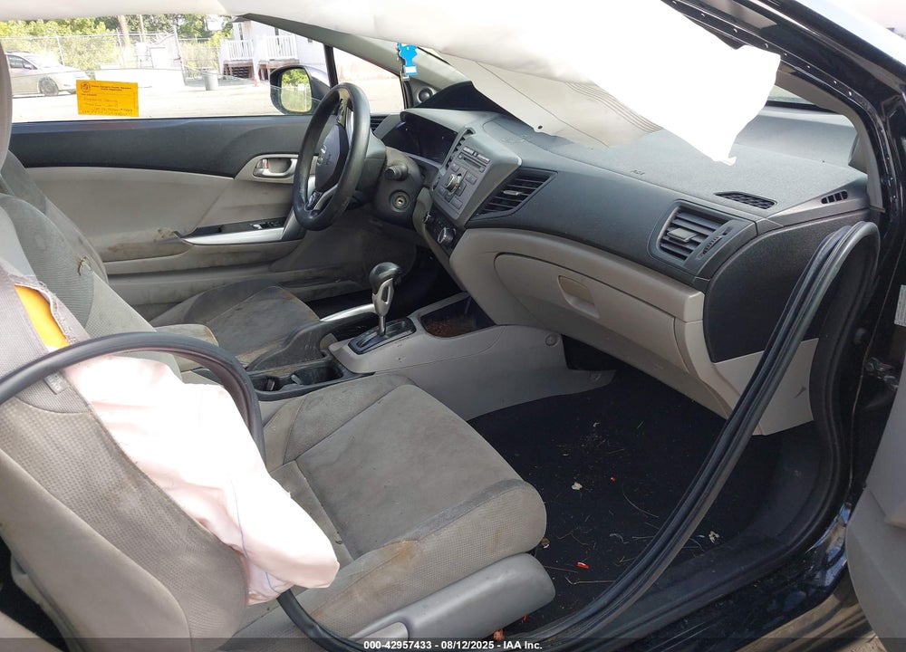 2012 HONDA CIVIC VIN: 2HGFG3B85CH500585