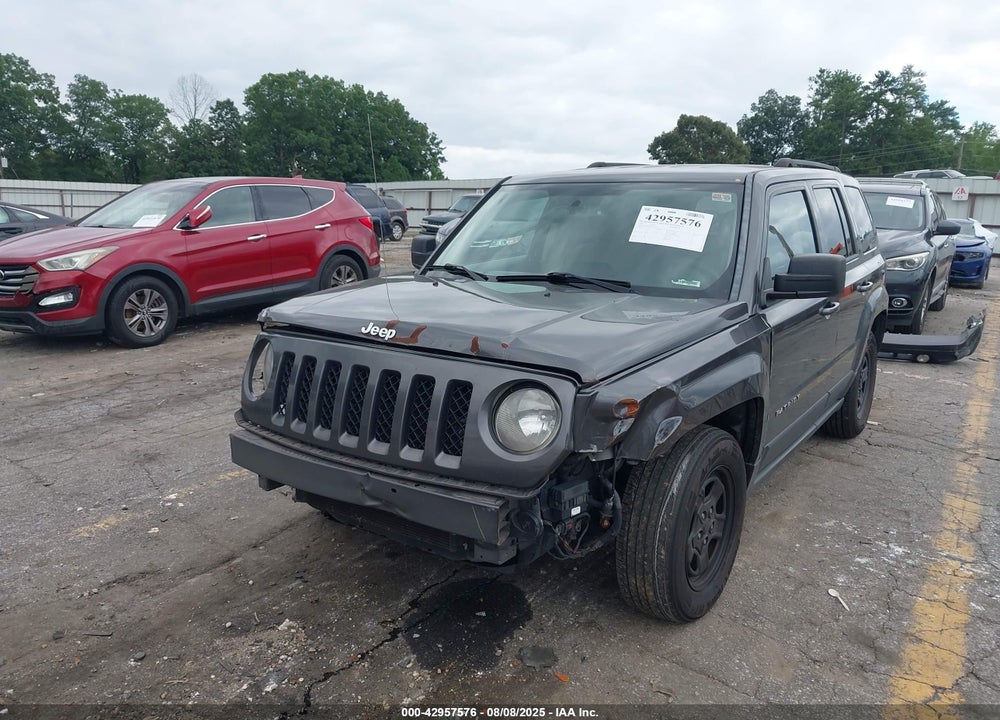 2016 JEEP PATRIOT SPORT VIN: 1C4NJPBA8GD576018
