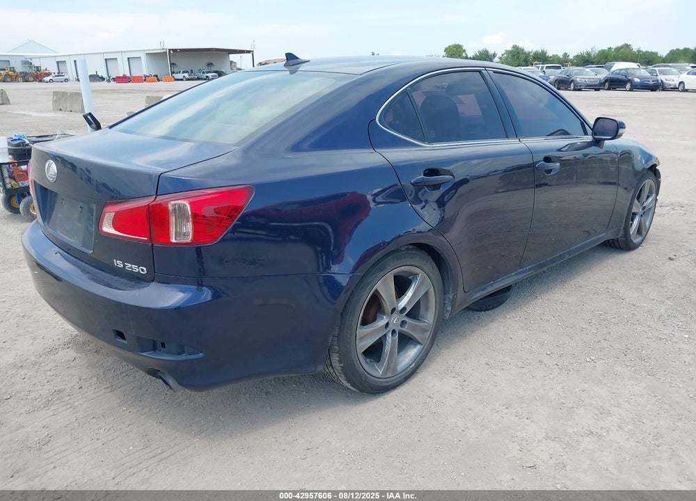 2011 LEXUS IS 250 VIN: JTHBF5C27B5145512