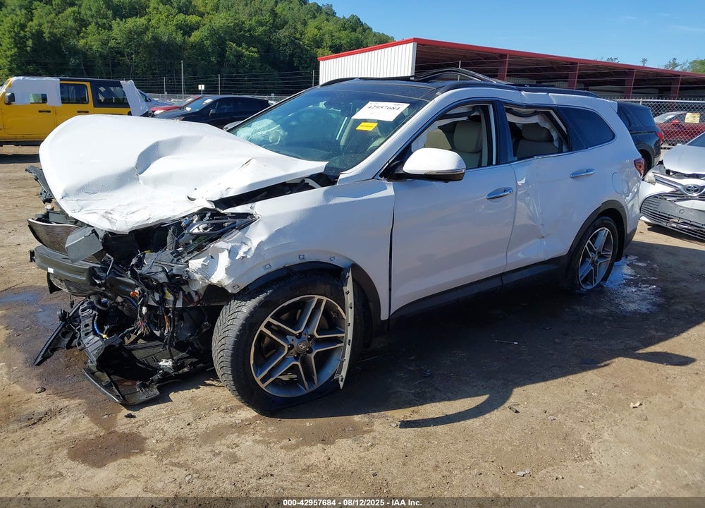 2017 HYUNDAI SANTA FE VIN: KM8SRDHF4HU248556