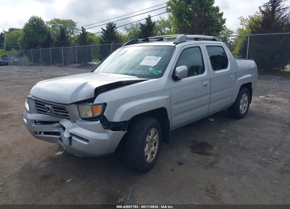 2008 HONDA RIDGELINE RTL VIN: 2HJYK16558H522437