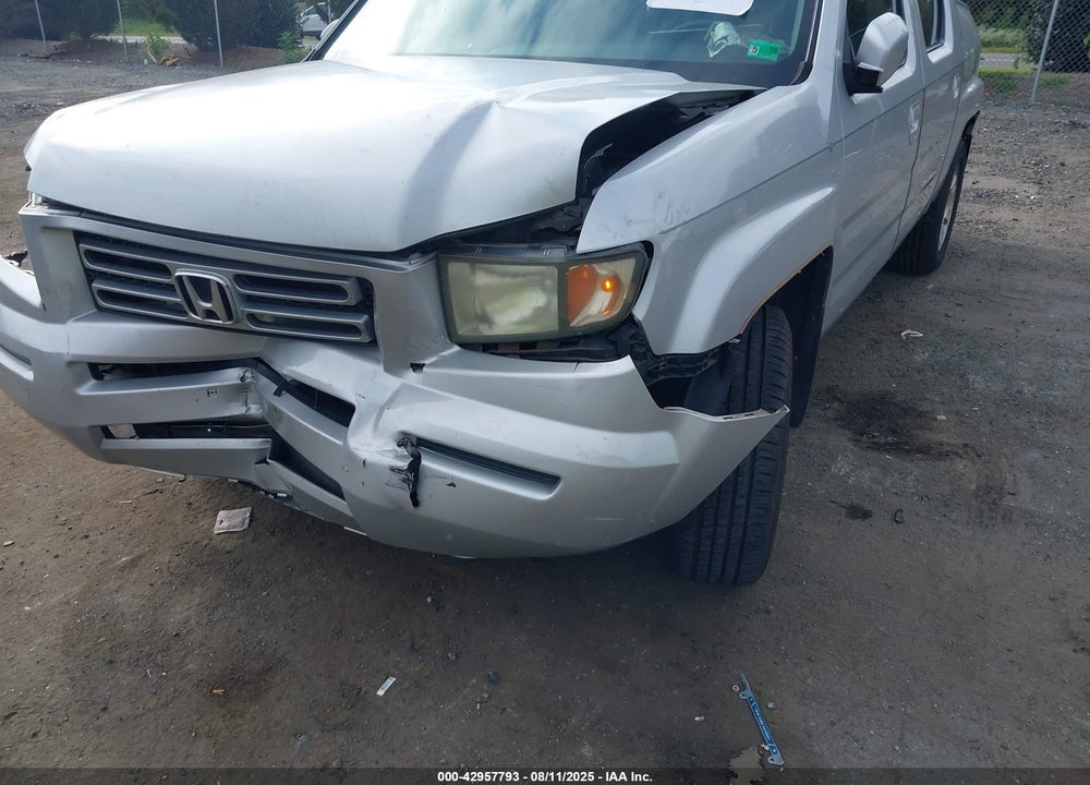 2008 HONDA RIDGELINE RTL VIN: 2HJYK16558H522437