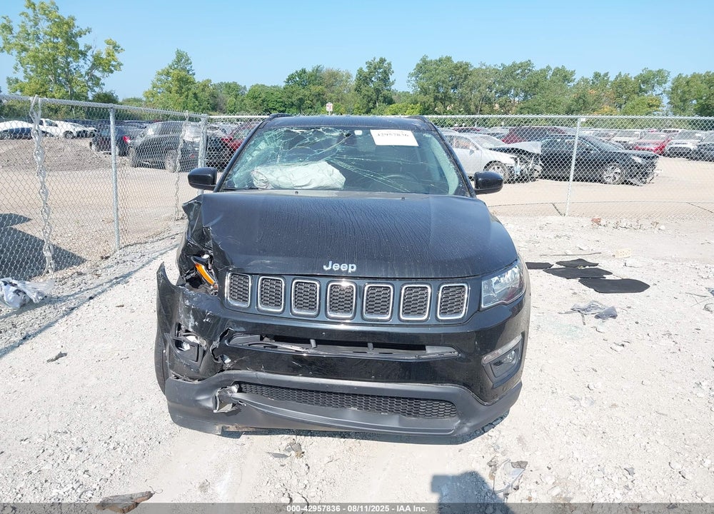 2018 JEEP COMPASS LATITUDE FWD VIN: 3C4NJCBB8JT186300
