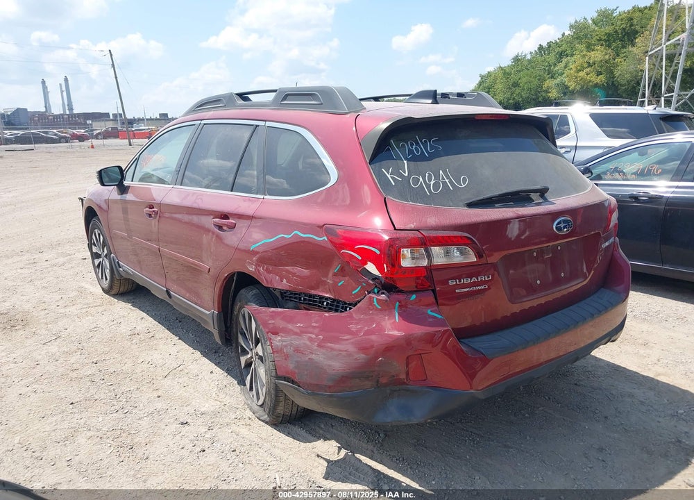 2016 SUBARU OUTBACK VIN: 4S4BSBNC2G3309846