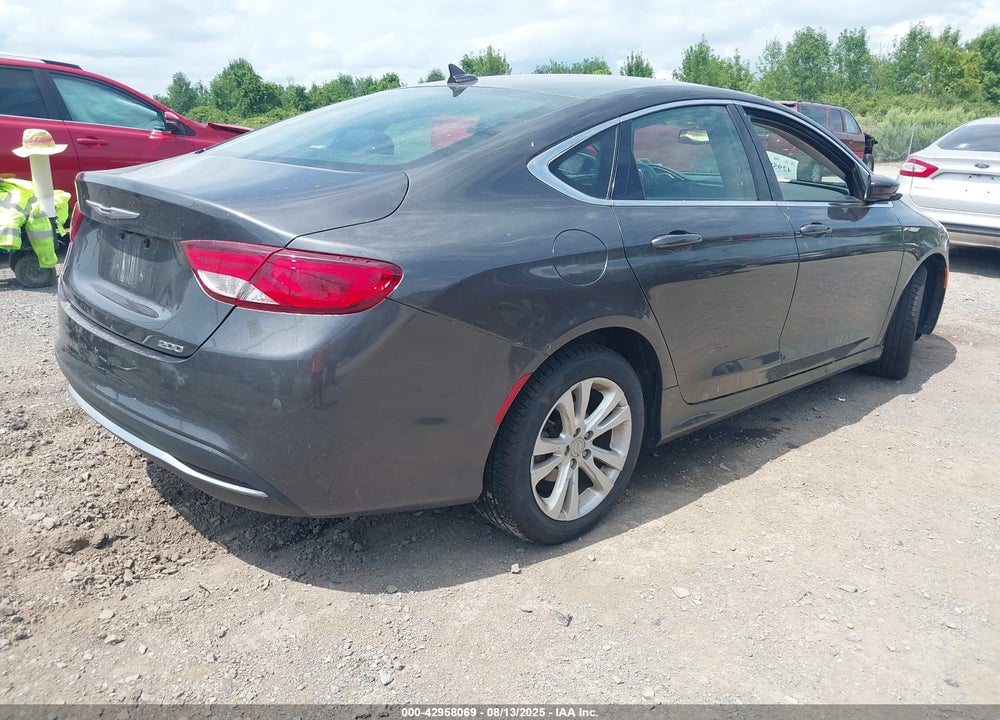 2015 CHRYSLER 200 LIMITED VIN: 1C3CCCAB1FN662126