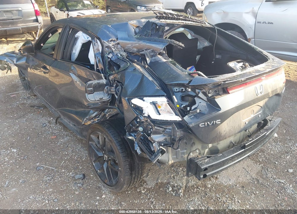 2025 HONDA CIVIC VIN: 19XFL2H87SE010607