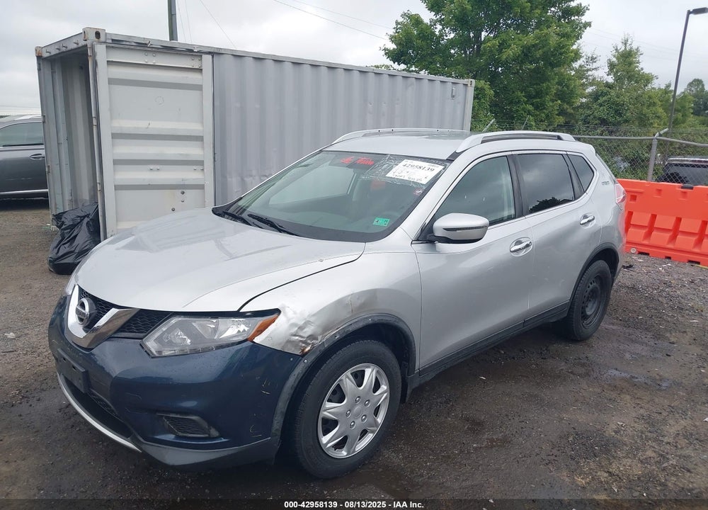 2016 NISSAN ROGUE S VIN: JN8AT2MT1GW023732