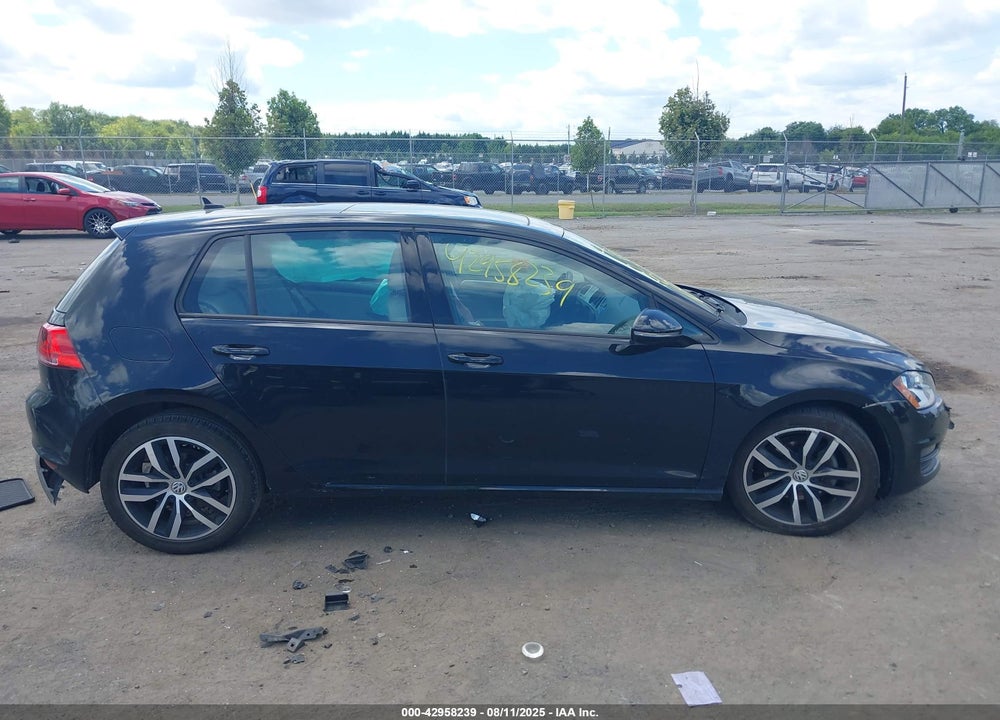 2017 VOLKSWAGEN GOLF VIN: 3VW217AU3HM036433