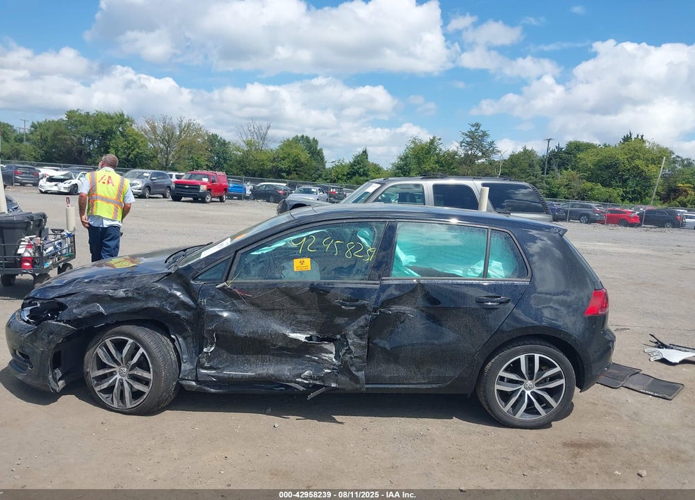 2017 VOLKSWAGEN GOLF VIN: 3VW217AU3HM036433
