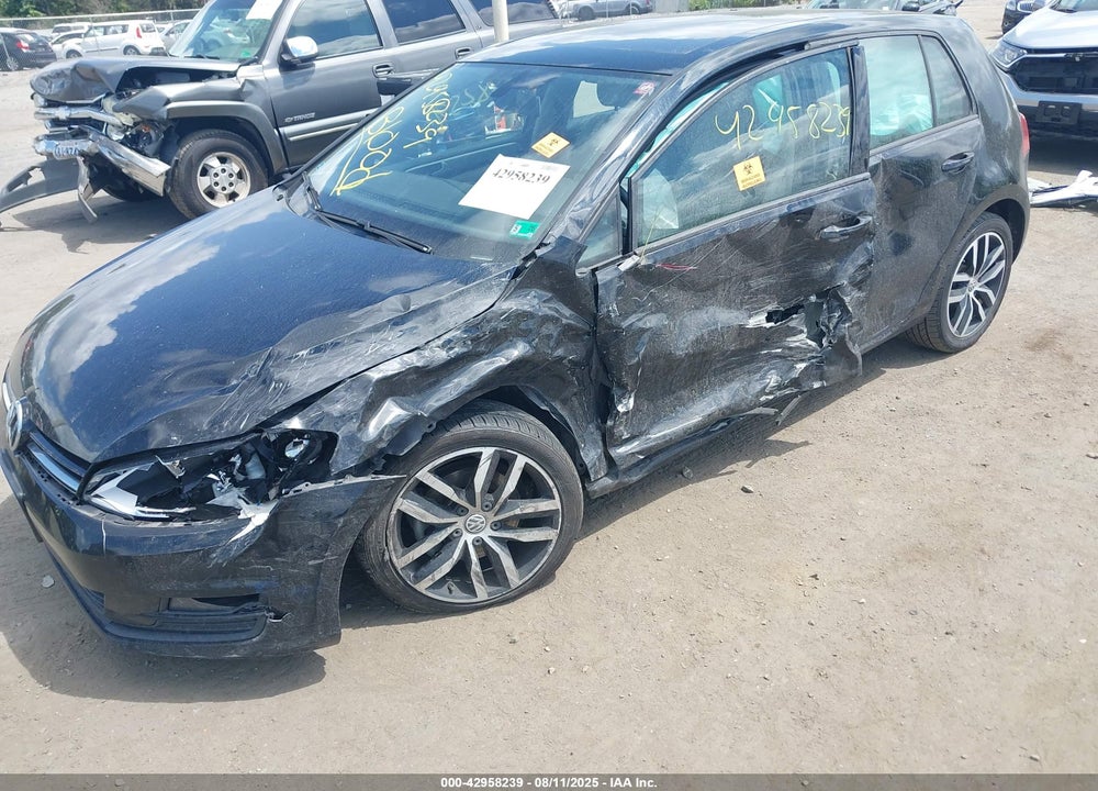 2017 VOLKSWAGEN GOLF VIN: 3VW217AU3HM036433
