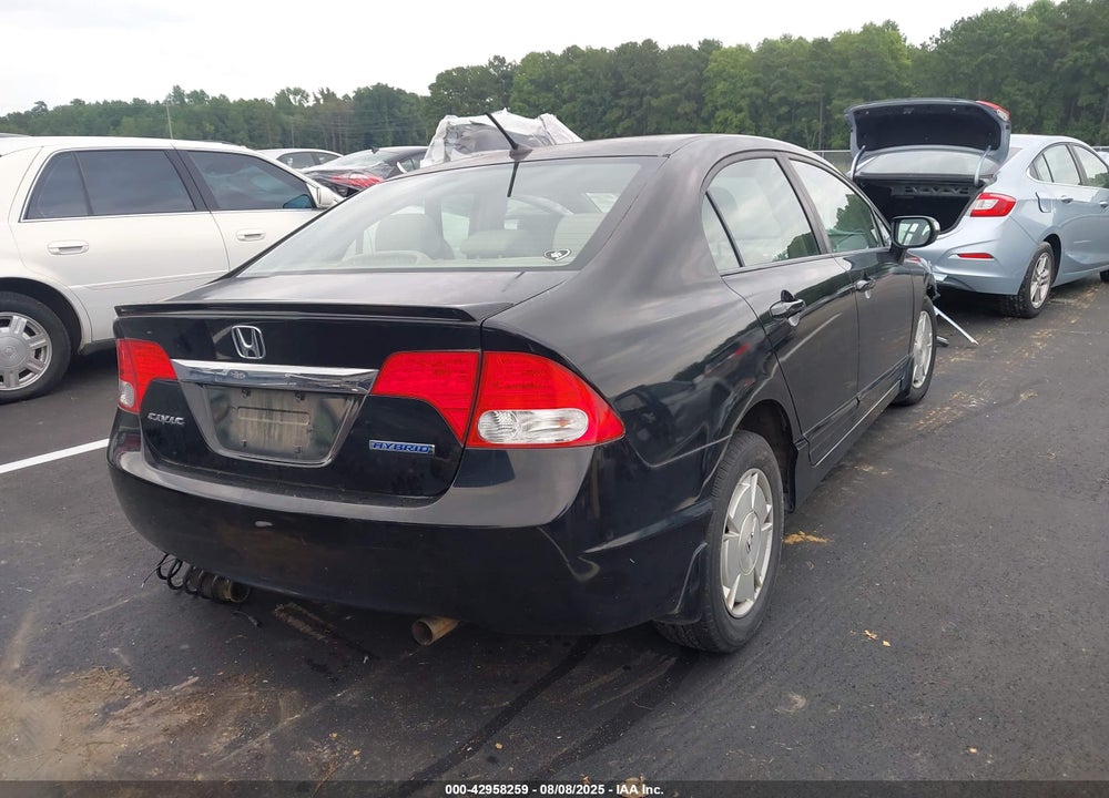 2009 HONDA CIVIC HYBRID VIN: JHMFA36219S015107